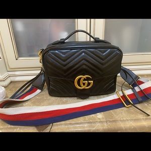 Gucci Marmont Camera Bag 2 Gucci strap's